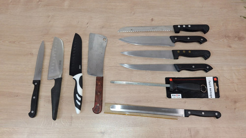 Lot couteaux cuisine - de,