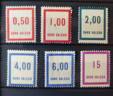 Timbres France FICTIF neuf* et**,n°34,49,52,54,56,57