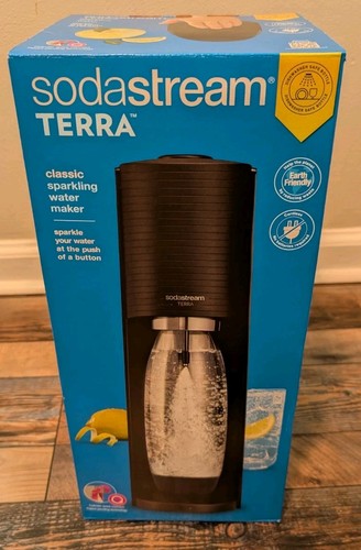 New black sodastream terra - new,