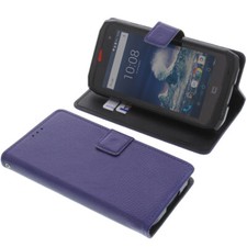 Sac pour CrossCall Action X3 Style Livre Housse Étui Téléphone Portable Bleu