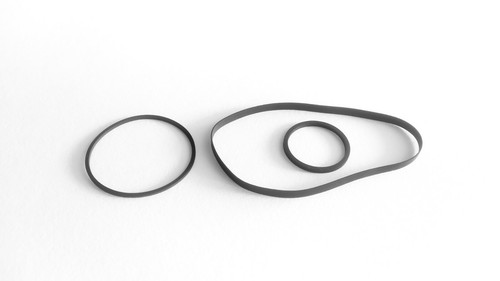Fisher 116 set courroies - set, 3