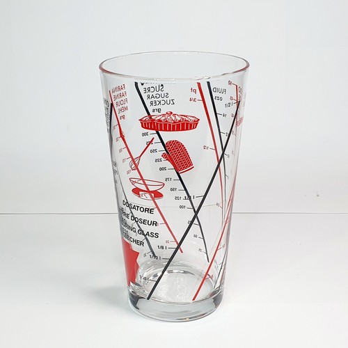 Ancien verre doseur cacao - doseur,
