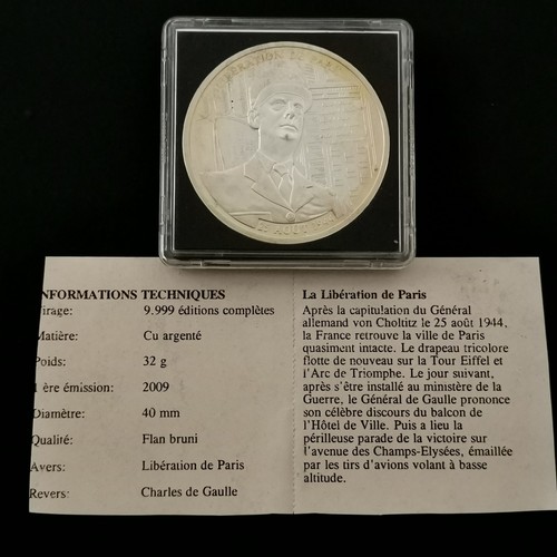 Medaille 2009 40mm - medaille, charles