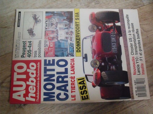 Revue auto hebdo n - auto,