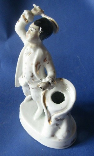 Paris porcelain inkwell - paris, 19th