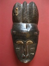 Ancien masque Africain Baoulé belle patine