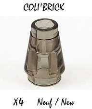 Lego 4589 b - 4x Cone 1x1 top