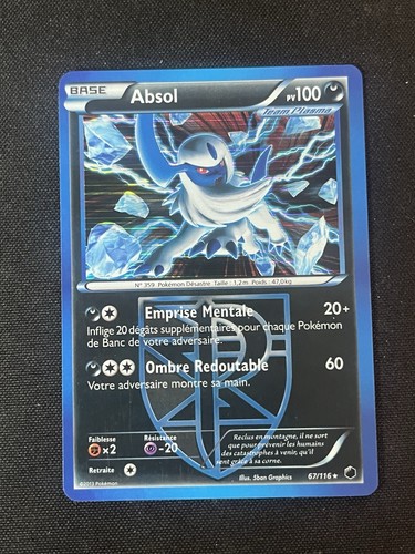 Carte pokémon absol 116 - carte,