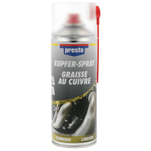 Graisse cuivre 400ml presto - 400ml,