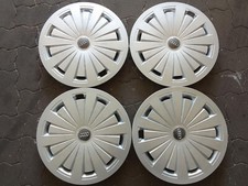 4 Enjoliveurs AUDI en 16 pouces (nouveau modèle) pour Audi : A1-A2-A3-A4-A5-A6