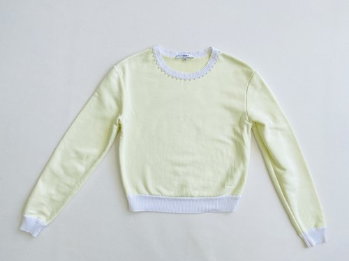 Pull sweat perles carven - à,