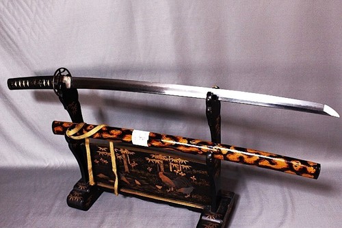 Japanese samurai sword antique - sword,