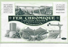 Saléon & Boyer - Marseille - Fer Chromique - Peinture anticorrosive