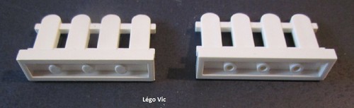 Lego 33303 fence 1x4x2 - x2,