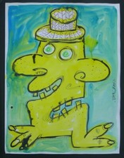 Peinture à la gouache de