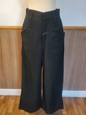Pantalon Large Taille Haute de travail Marithe et François Girbaud X Cosed 1980
