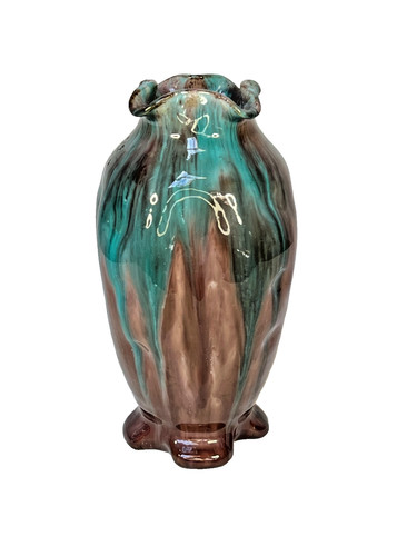 Vase art nouveau terre - art,