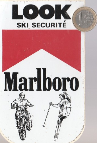 Autocollant marlboro look - marlboro.,