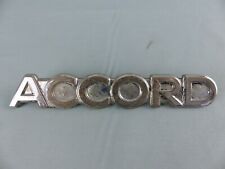 HONDA ACCORD sigle monogramme