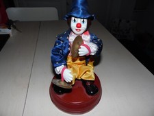 Ancien clown automate musical - clown,