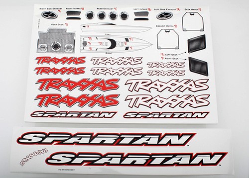 5713 adhésifs spartan traxxas - 5713,