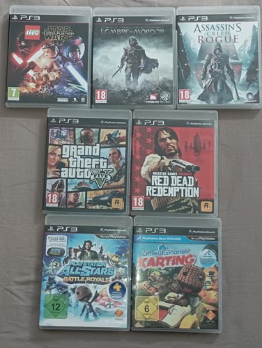 Lot jeux ps3 assassin - lot,