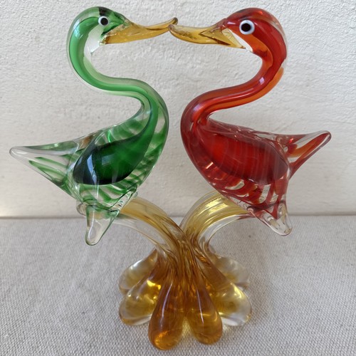 Canards verre murano - en,