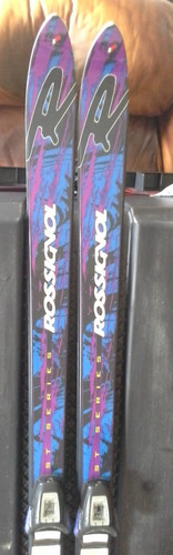 Rossignol skis with - rossignol, bindings