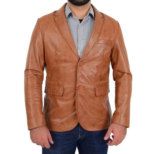 Blazer cuir pour homme 100 - cuir,