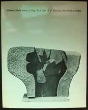 PLAQUETTE ARTISTIQUE: BERROCAL/GALERIA SETE SETE/ CARACAS/NOV.1980 