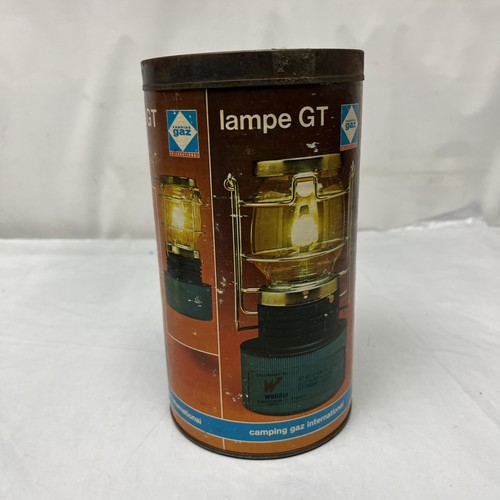 Vintage gaz camping lantern - vintage,