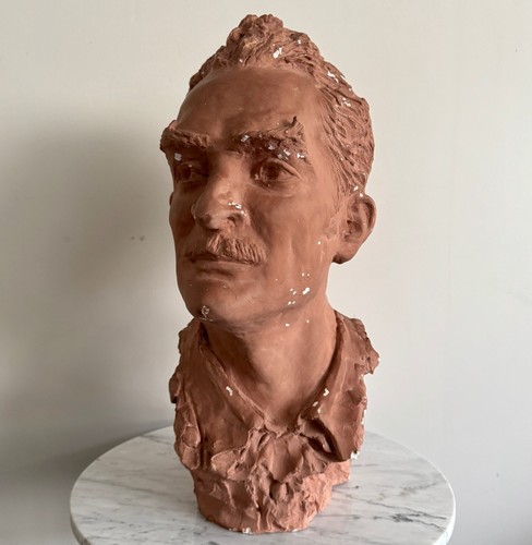 Buste atelier plâtre - en,