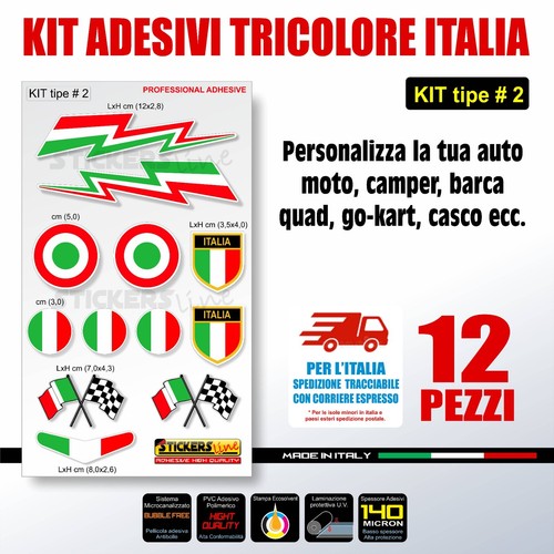 Kit adhésifs tricolore - kit, d'adhésifs