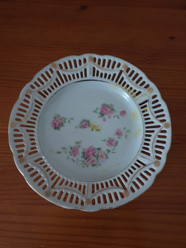 Assiette 19e porcelaine - assiette,