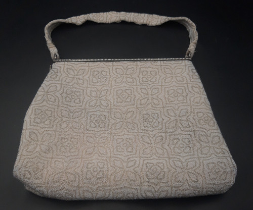 Sac main vintage perlé - à,