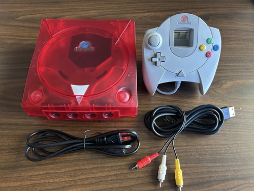 Clear red sega - red,