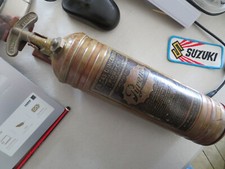 extincteur Pyrene Phillips pain cuivre vintage support  jeep willis WW 1 2 GMC ?