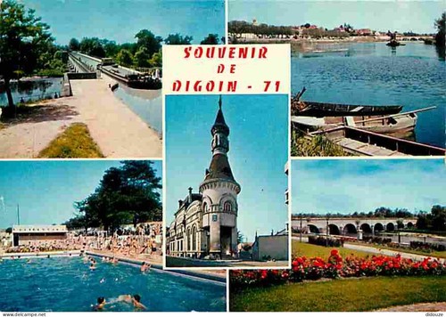 Carte postale digoin - -,
