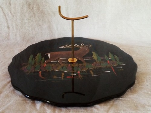 Longwy plateau fromage cerf - plateau, "cerf"