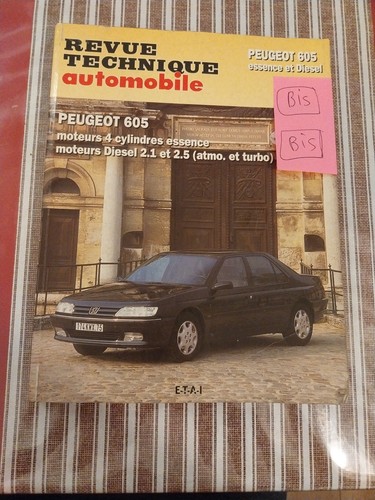 Revue technique peugeot 605 - technique,