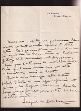 Jacqueline delubac rare - jacqueline, lettre