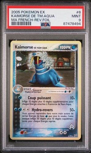 Carte pokémon kaimorse - pokémon, 6/95