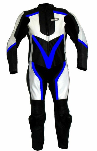 Combinaison moto cuir - en,