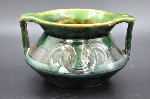 Ancien vase terre cuite - vase, en