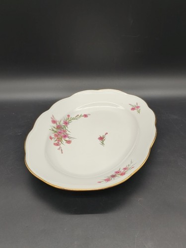 Plat ovale porcelaine