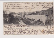 CPA METZ !!! Démolition du rempart Serpenoise  !!!  TOP