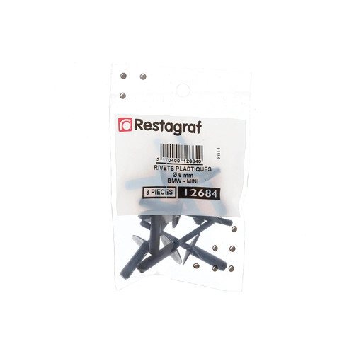 Rivet plastique mm - rivet,