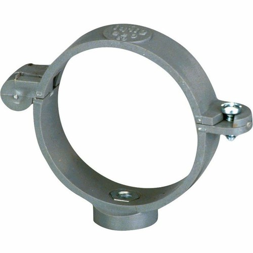 Collier charnière pvc gris - collier,