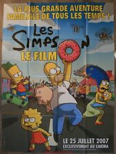 LES SIMPSON Affiche Cinéma Pliée 160x120 Movie Poster Matt Goening