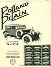 Publicité ancienne automobile